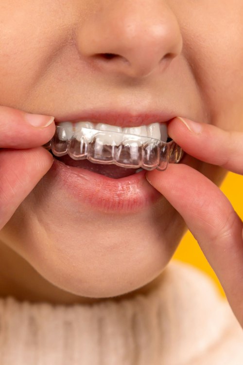 Orthodontist explaining retainer use to patient after braces – Orthoworx Sydney